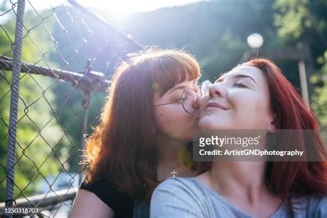 close up lesbians|401 Lesbian Kiss Close Up Stock Photos & High